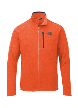 The North Face Men's Zion Orange Heather / Urban Navy Skyline Fleece Jacket