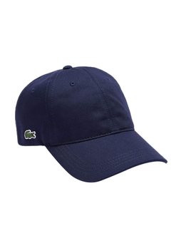 Lacoste Navy Men's Contrast Strap Cotton Hat