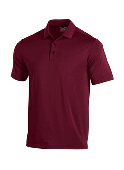 Under Armour Men's Maroon T2 Green Polo