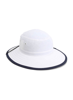 Imperial White / Navy The Rabbit Island Sun Protection Hat