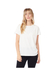 Alternative Rocker Garment-Dyed Distressed T-Shirt Women's Vintage White  Vintage White || product?.name || ''
