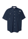 Columbia Collegiate Navy Men's PFG Bahama II Short-Sleeve Shirt  Collegiate Navy || product?.name || ''