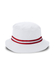 White / Red Imperial  The Oxford Bucket Hat  White / Red || product?.name || ''