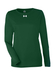 Under Armour Women's Team Tech Long-Sleeve T-Shirt Forest Green / White || product?.name || ''