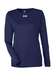 Under Armour Women's Team Tech Long-Sleeve T-Shirt Midnight Navy / White || product?.name || ''