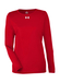 Under Armour Women's Team Tech Long-Sleeve T-Shirt Red / White || product?.name || ''