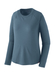 Utility Blue Patagonia Women's Long-Sleeved Capilene Cool Trail Shirt || product?.name || ''
