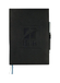 Journalbooks 7" X 10" Vicenza Large Bound Notebook Black Black || product?.name || ''
