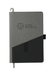 Gray Journalbooks Journalbooks 5.5" X 8.5" Siena Heathered Bound Notebook   Gray || product?.name || ''