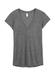 Alternative Slinky-Jersey V-Neck T-Shirt Ash Heather Women's  Ash Heather || product?.name || ''