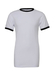Bella+Canvas Men's White / Black Jersey Ringer T-Shirt White / Black || product?.name || ''