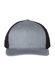 Heather Grey / Black Richardson Richarson Twill Back Trucker Hat   Heather Grey / Black || product?.name || ''