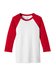 Bella+Canvas 3/4-Sleeve Baseball T-Shirt Men's White / Red White / Red || product?.name || ''