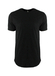 Next Level Men's Black Cotton Long Body Crew T-Shirt  Black || product?.name || ''