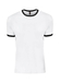 Next Level Men's White / Black Unisex Ringer T-Shirt  White / Black || product?.name || ''