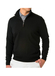 Fairway And Greene Men's Black Baruffa Quarter-Zip Windsweater  Black || product?.name || ''