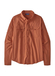 Patagonia Men's Long-Sleeved Self-Guided Hike Shirt Sienna Clay || product?.name || ''