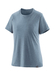 Women's Patagonia Steam Blue / Light Plume Grey Cap Cool Daily T-Shirt  Steam Blue / Light Plume Grey || product?.name || ''