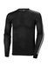 Helly Hansen Men's Black LIFA Stripe Crew Long-Sleeve T-Shirt  Black || product?.name || ''