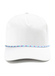 White / Teal And Purple Imperial  The Wrightson Performance Rope Hat  White / Teal and Purple || product?.name || ''