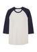 Alternative Men's Vintage Keeper 3/4 Sleeve Baseball T-Shirt White / Navy  White / Navy || product?.name || ''