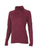 Women's Maroon Charles River Space Dyed Quarter-Zip  Maroon || product?.name || ''