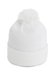 White Imperial  The Tahoe Knit Beanie With Pom  White || product?.name || ''