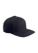 Yupoong 6-Panel Structured Flat Visor Classic Snapback Hat Black   Black || product?.name || ''