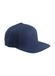 Yupoong Navy 6-Panel Structured Flat Visor Classic Snapback Hat   Navy || product?.name || ''