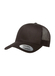 Yupoong Retro Trucker Hat Black   Black || product?.name || ''