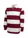Charles River Unisex Classic Rugby Shirt Maoon / White || product?.name || ''