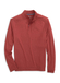 Southern Tide Men's Cruiser Heather Quarter-Zip Heather Tuscany Red || product?.name || ''