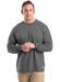 Slate Berne Unisex Performance Long-Sleeve Pocket T-Shirt || product?.name || ''