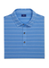 FootJoy Men's Drirelease Open Stripe Jersey Self Collar Athletic Fit Polo Lagoon/White || product?.name || ''
