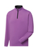 FootJoy Men's Lightweight Solid Midlayer with Trim Purple || product?.name || ''