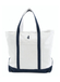 Johnnie-O Canvas Tote Bag White || product?.name || ''