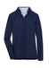 Peter Millar Women's Raglan Sleeve Perth Layer Quarter-Zip Navy  Navy || product?.name || ''