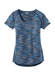 Electric Blue Space Dye OGIO Women's ENDURANCE Verge Scoop Neck || product?.name || ''