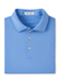 Peter Millar Men's Solid Performance Polo - Self Collar Bondi Blue || product?.name || ''