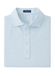 Peter Millar Men's Mood Performance Mesh Polo Blue Frost || product?.name || ''