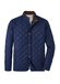 Branded Peter Millar Men's Navy Suffolk Quilted Travel Jacket Custom