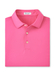 Pink Ruby Peter Millar Men's Solid Performance Polo - Self Collar || product?.name || ''