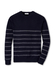 Navy Peter Millar Men's Sampson Striped Crewneck Sweater || product?.name || ''