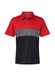 Adidas Men's Collegiate Red / Grey Five /Black Block Polo  Collegiate Red / Grey Five /Black || product?.name || ''