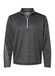 Adidas Men's Black Heather / Mid Grey Brushed Terry Heathered Quarter-Zip  Black Heather / Mid Grey || product?.name || ''