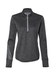Adidas Women's Black Heather / Mid Grey Brushed Terry Heathered Quarter-Zip  Black Heather / Mid Grey || product?.name || ''