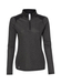 Adidas Women's Black Heather Heathered Quarter-Zip  Black Heather || product?.name || ''