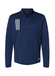 Adidas Men's 3-Stripes Double Knit Quarter-Zip Pullover Team Navy Blue / Grey  Team Navy Blue / Grey || product?.name || ''