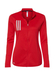 Women's Team Collegiate Red / Grey Two Adidas 3-Stripes Double Knit Full-Zip Sweatshirt  Team Collegiate Red / Grey Two || product?.name || ''