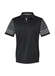 Adidas Men's Black / Grey Three Striped Sleeve Polo  Black / Grey Three || product?.name || ''
